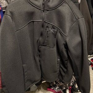 Reebok Black Textured Jacket